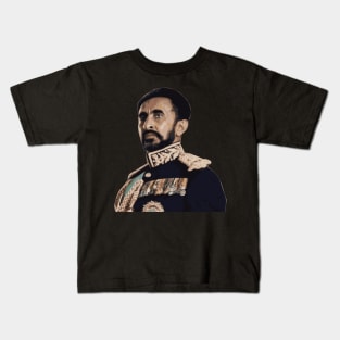 Haile Selassie Kids T-Shirt